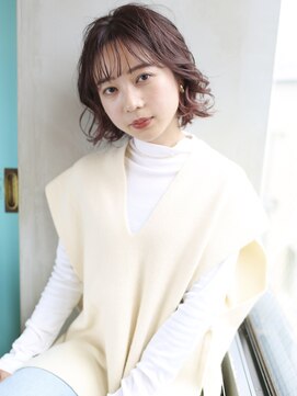 バース(BIRTH) 天神【BIRTH】冬カラー×ふわふわ大人ボブパーマ