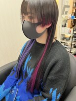 ヘアーグランデシーク(Hair Grande Seeek)&nbsp;シールエクステでツートンウルフSTYLE☆