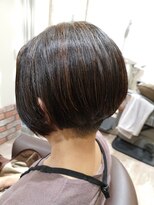 ルシードスタイル クリザンテーム&nbsp;刈り上げ前下りボブ