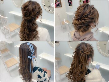 シェリング(Chering)の写真/【心斎橋・なんば】ヘアセット¥1400～☆クーポンは何度でも利用OK！プチプラで可愛いを作るならChering♪