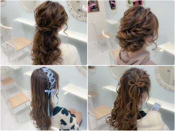 シェリング(Chering)の写真/【心斎橋・なんば】ヘアセット¥1300～☆クーポンは何度でも利用OK！プチプラで可愛いを作るならChering♪