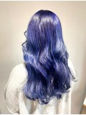 コリアンカラー×ブルーラベンダー