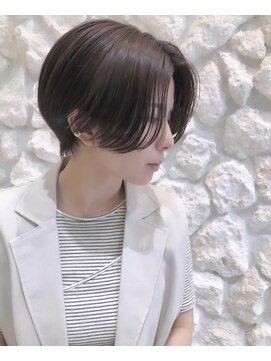 モアナ バイ ヘッドライト 武蔵小杉店(Moana by HEADLIGHT) Moana【武蔵小杉】#ハンサムショート#センターパート#ショート