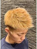 ヒロギンザ 上野店(HIRO GINZA) 金髪ジェットフェード