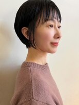 トップヘアー ガーデンヴィラ 安城(Garden Villa)&nbsp;潤いショートボブ/ニュアンスカラー/アッシュブラック