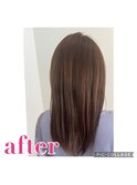 ☆縮毛矯正カラーafter☆