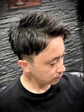 ヒロギンザ 新橋銀座口店(HIRO GINZA) ツーブロナチュラルショートスタイル