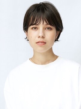 ピークアブー アヴェダ アトレ恵比寿(PEEK-A-BOO AVEDA) 耳掛け丸みショートボブ 恵比寿 岡野亘希