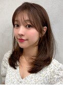 大人可愛い2way レイヤーカット サイドバング