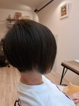 ラファミリア(la famiglia) ツーブロック前下がり