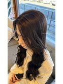透け感ラベンダー