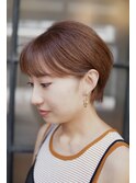サイドバング×耳かけショート[20代30代40代50代] 