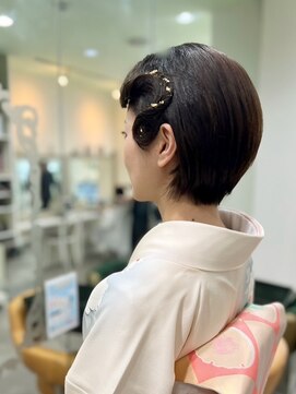 ジラ ヘアアンドメイク(girra HAIR&MAKE) 訪問着ヘアセット
