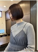 丸みボブ