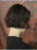 （stylist高橋）首がキレイに見えるボブパーマ