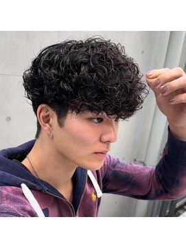 フィフスパーク(fifth PARK) プードルパーマ外国人風スペインカールスパイラル波巻き20代