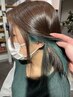 【酒井新規指名】カット＋インナーカラー￥15,290→