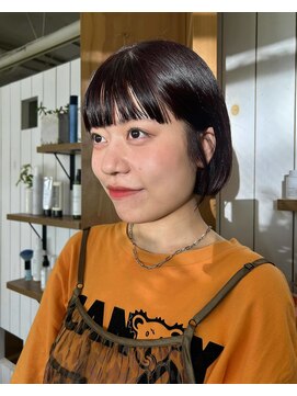 ラビリンス(Labyrinth) ボブ×ブラウンカラー