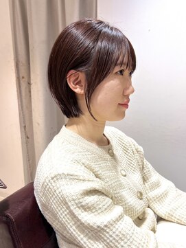 ラミエ バイ メルト 吉祥寺(lamie by melt) *滝田*吉祥寺20代30代40代フェザーショートカットボブブラウン