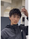 ダウンバングラフパーマ