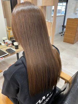 クラン 岡本(Chlan) 髪質改善☆艶髪ストレート