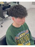 マッシュツイストスパイラルパーマ