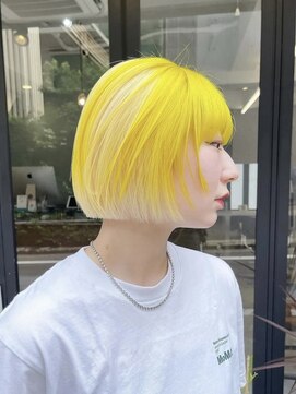 フラム 渋谷(flamme) イエロー×ホワイト