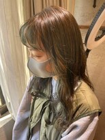 ヘアサロン アティリー(Hair Salon Attirer)&nbsp;西梅田/ボブ/グレーベージュ/白髪ぼかし/ハイライト/ベージュ