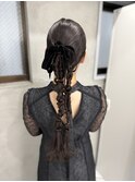 タイト編みおろし