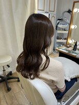 ネオリーブ チロル 横浜西口店(Neolive CiroL.)&nbsp;艶感ナチュラルブラウン　まとまるローレイヤー