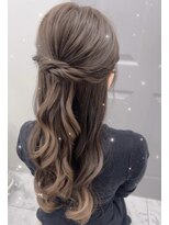 リシェル 原宿店(Ricel)&nbsp;ハーフアップ♪ [ヘアセット/原宿/渋谷]