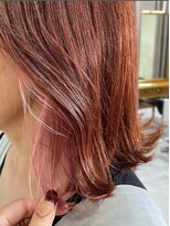 グランデュール 焼津店(GRANDEUR)&nbsp;ピンクインナーカラー