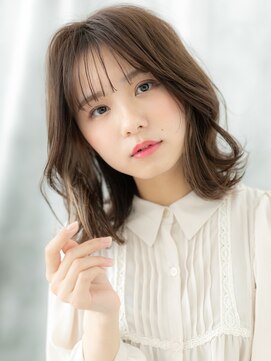 ブリーチダブルカラーくびれボブr古河10代20代30代