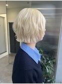 レイヤーボブ×ブロンド【町田】