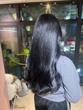 ジル アンク(Jill ankh) 《姫路駅北 Jillankh》アッシュグレージュ 暗髪 髪質改善