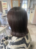 リュウ(Ryu)&nbsp;外ハネブラウンカラー＋トリートメント