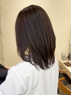 ジアン バイ ミルボン 西宮ガーデンズプラス(GIEN by milbon) ミディアムレイヤー/くびれヘア/くびれスタイル/レイヤーカット