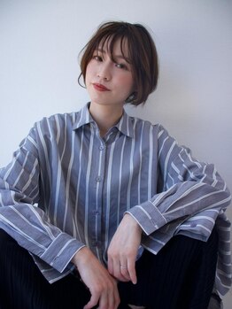 スーリール 野芥店(Sourire)の写真/《全席半個室》プライベート空間だから叶う親身なカウンセリングでお悩みを改善しトレンドヘアをご提案♪