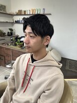シラス(SiLasu)&nbsp;カット のみで決まる☆アップバング メンズショート/メンズ