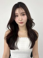 ユーフォリア 新宿通り(Euphoria)&nbsp;小顔レイヤー 韓国ロング くびれ巻き