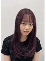 エイド 本店(aid)&nbsp;ブリーチ無しで出来るカシスレッド