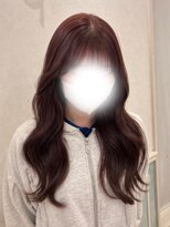 ヘアーサロン リアン 熊谷2号店(hair salon Rien)&nbsp;柔らかピンクブラウン☆彡