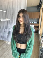ソル(SOL) レイヤーカット×ナチュラルブラウン