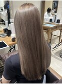 透明感グレージュカラー【佐藤ちほみ】