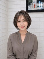 アース 宮崎昭栄店(EARTH) 白髪ぼかしショートボブ