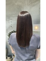 ツヤと髪 クリム(crim)&nbsp;髪質改善エステカラー　ミディアム　白髪染め　30代　40代