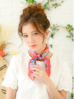 ヘアメイクサロンシャルメ(Hair Make Salon CHARMER)&nbsp;二次会に☆すっきりアップスタイル♪へアセット