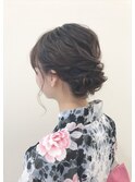 【Neolive uri】浴衣ヘアセット　浴衣着付け