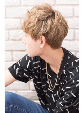 ビランチェ 池袋(bilancia) 【ビランチェ池袋】メンズハイトーンカラー【池袋/池袋東口】