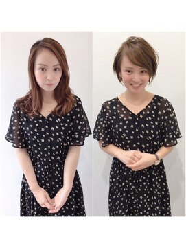 ビューイースト 亀戸 錦糸町(VIEW EAST) 劇的ビフォーアフター!!ショートボブ